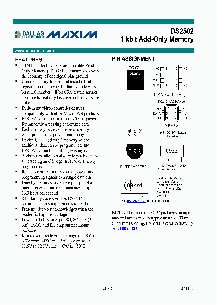 DS250207_1234189.PDF Datasheet