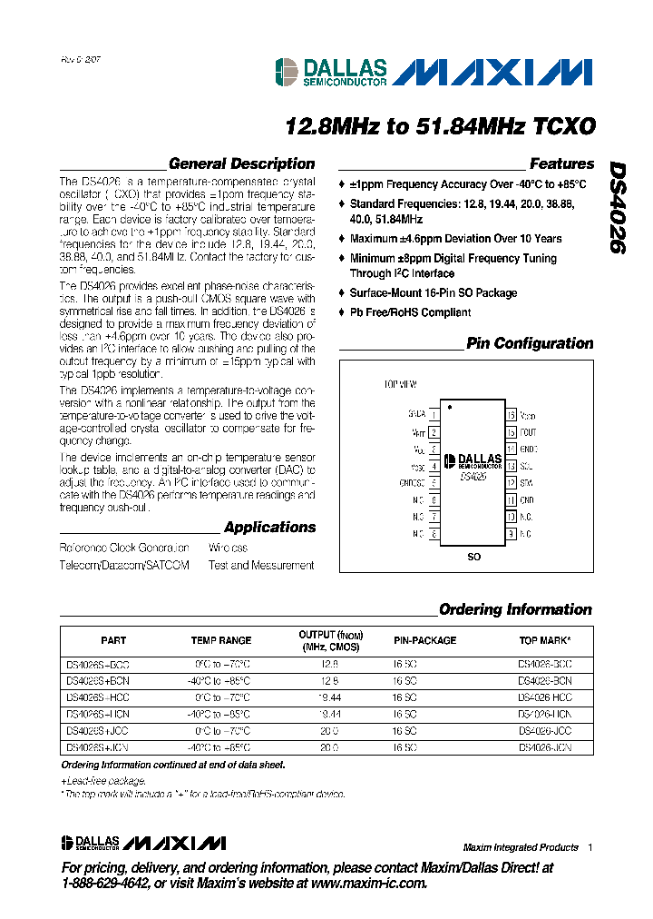 DS4026SQCN_1234370.PDF Datasheet
