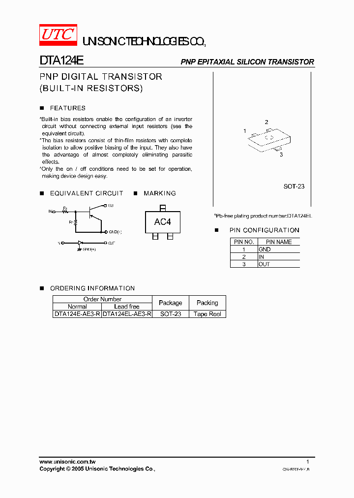 DTA124EL-AE3-R_749936.PDF Datasheet