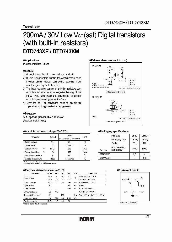 DTD743XE_1114358.PDF Datasheet