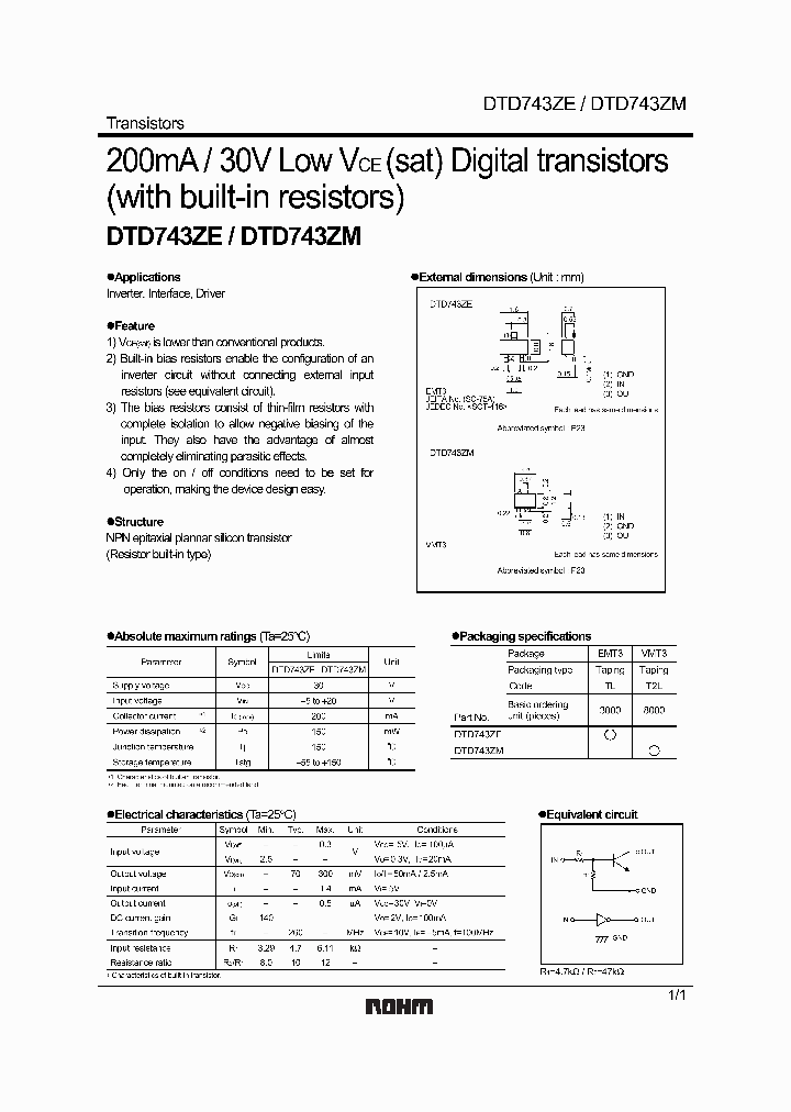 DTD743ZE_1114445.PDF Datasheet