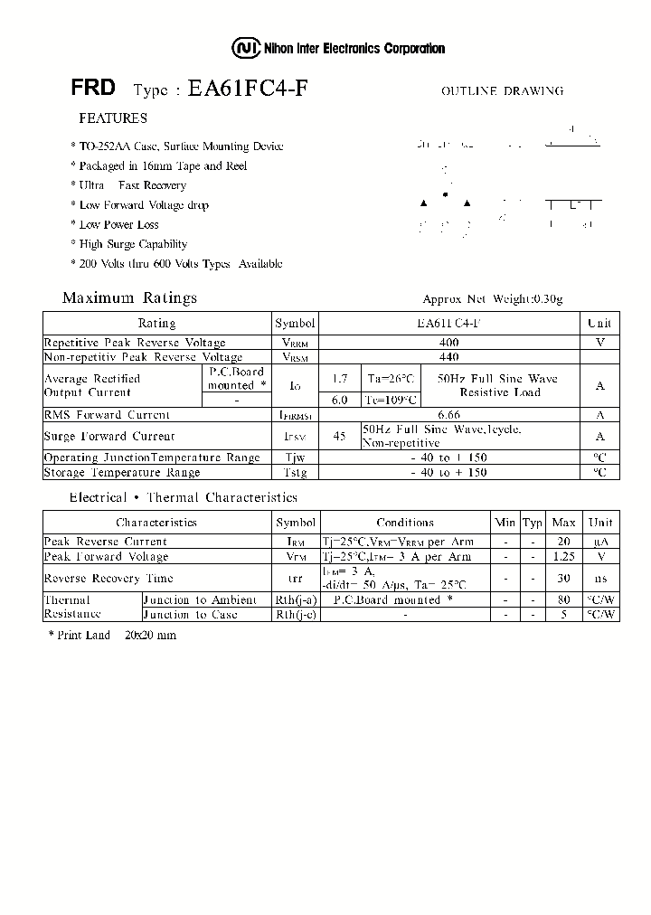 EA61FC4-F_1235600.PDF Datasheet