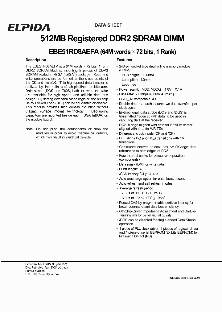 EBE51RD8AEFA-5C-E_1235680.PDF Datasheet