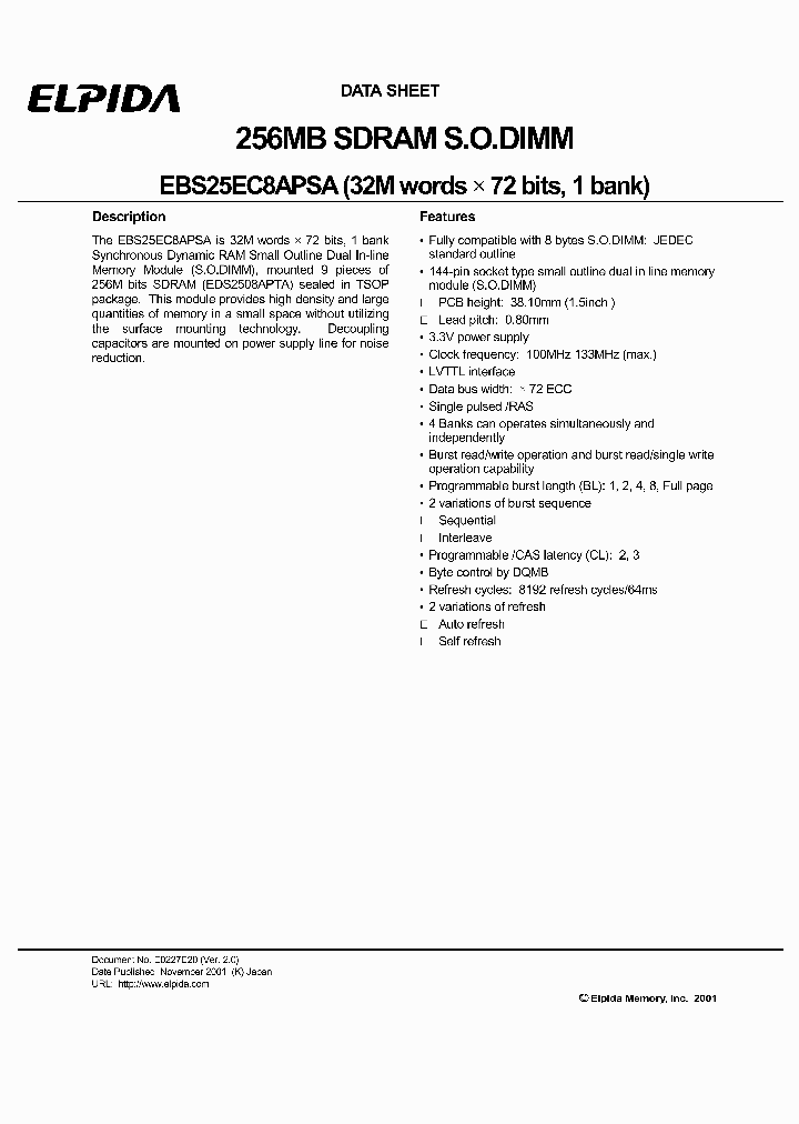 EBS25EC8APSA-80L_1235695.PDF Datasheet