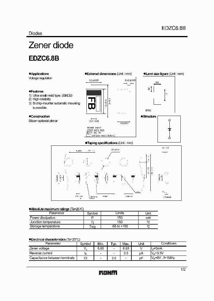 EDZC68B_1236085.PDF Datasheet