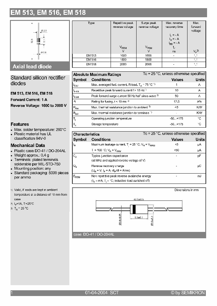 EM518_1236965.PDF Datasheet