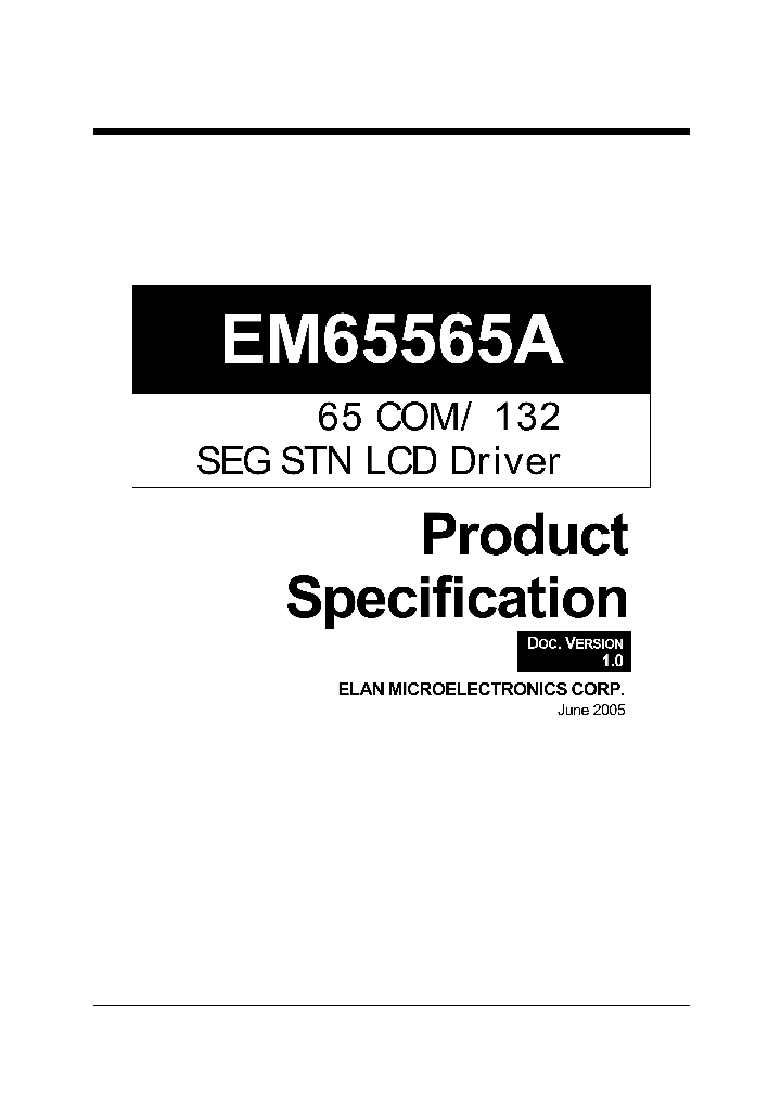 EM65565AAGH_1237008.PDF Datasheet