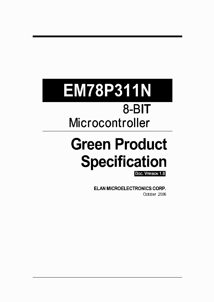 EM78P311SXY_1237103.PDF Datasheet
