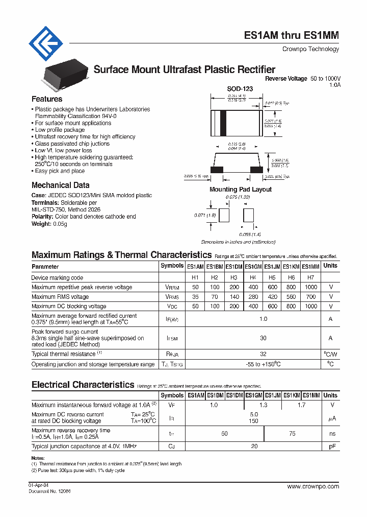 ES1MM_1237718.PDF Datasheet