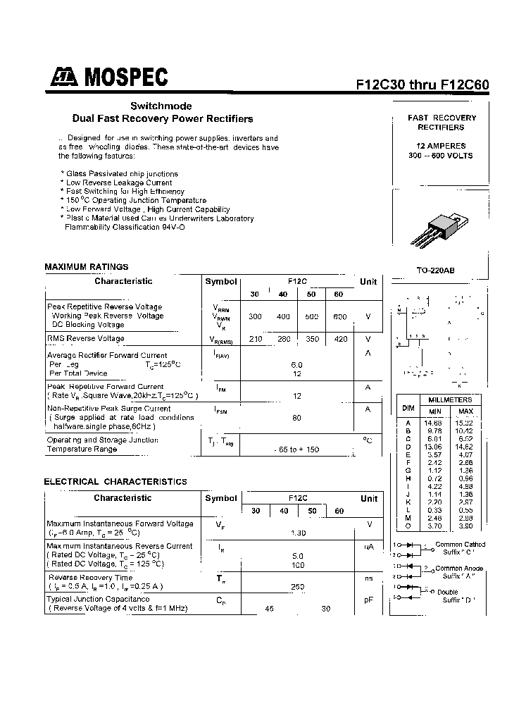 F12C40_1170750.PDF Datasheet