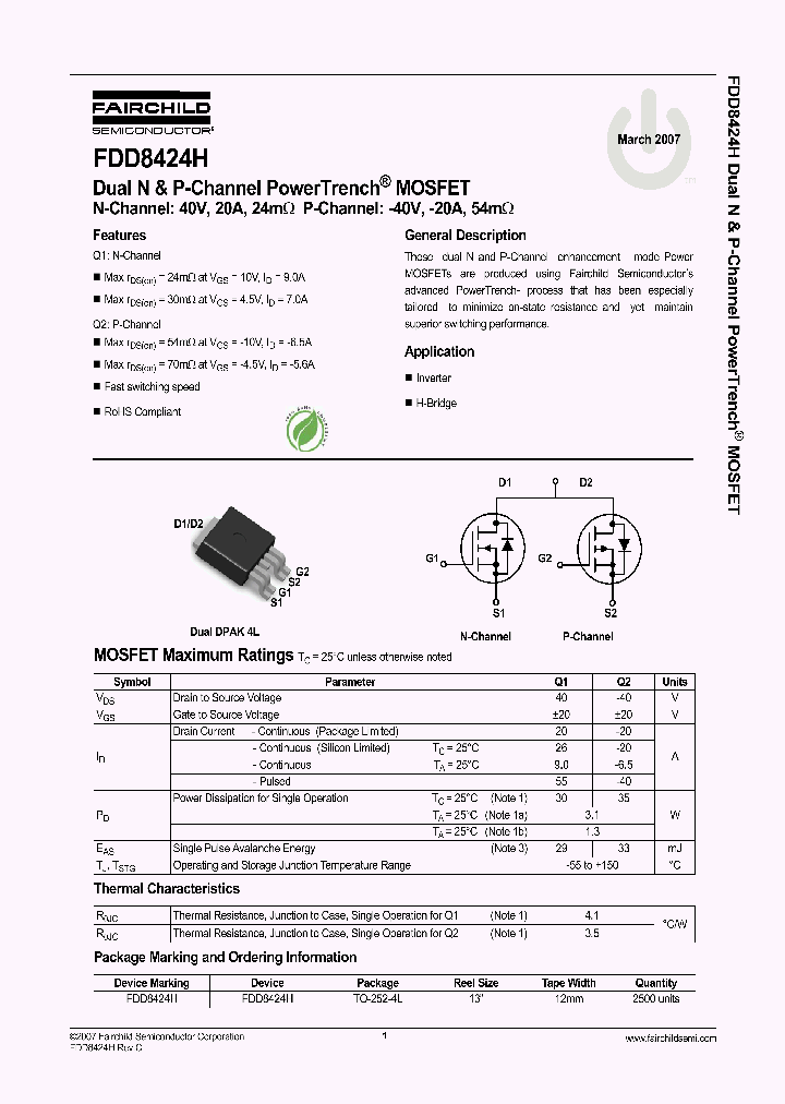 FDD8424H_1067885.PDF Datasheet