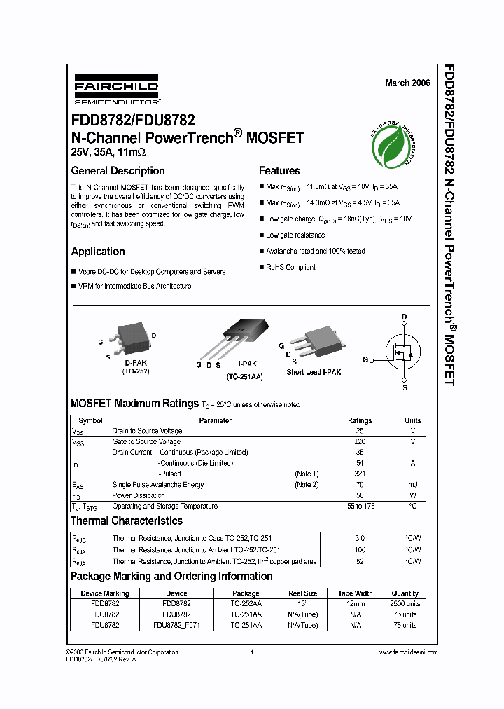 FDU8782_1088942.PDF Datasheet