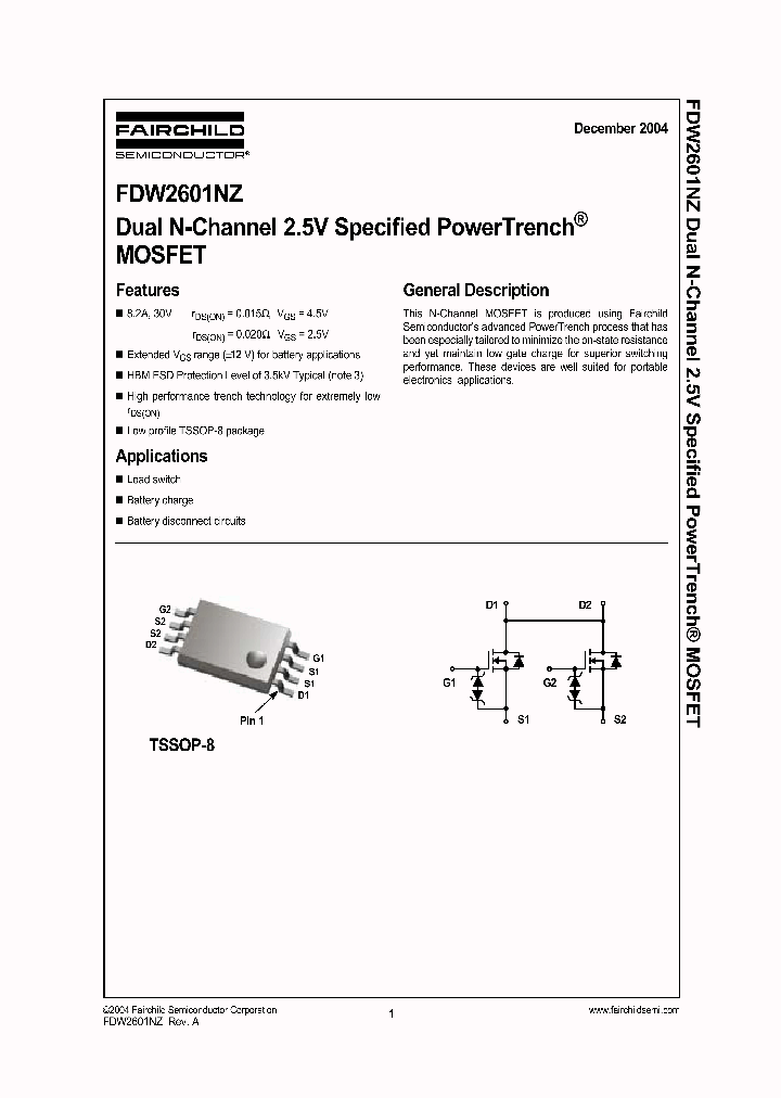 FDW2601NZNL_1239866.PDF Datasheet