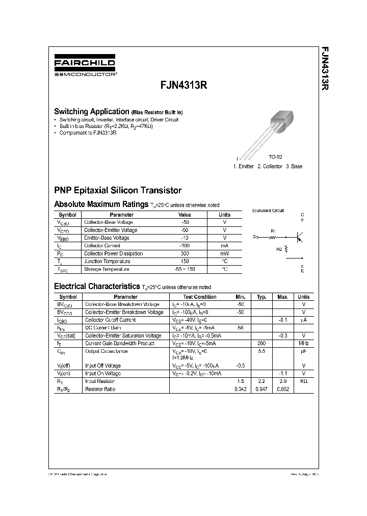 FJN4313R_1240322.PDF Datasheet