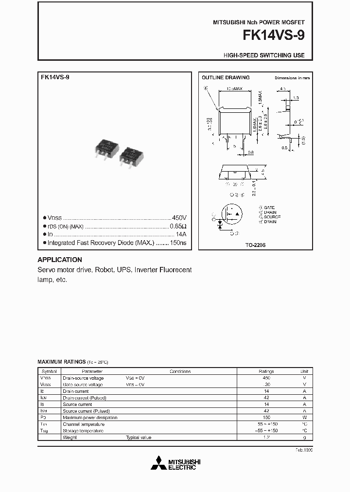 FK14VS-9_1240513.PDF Datasheet