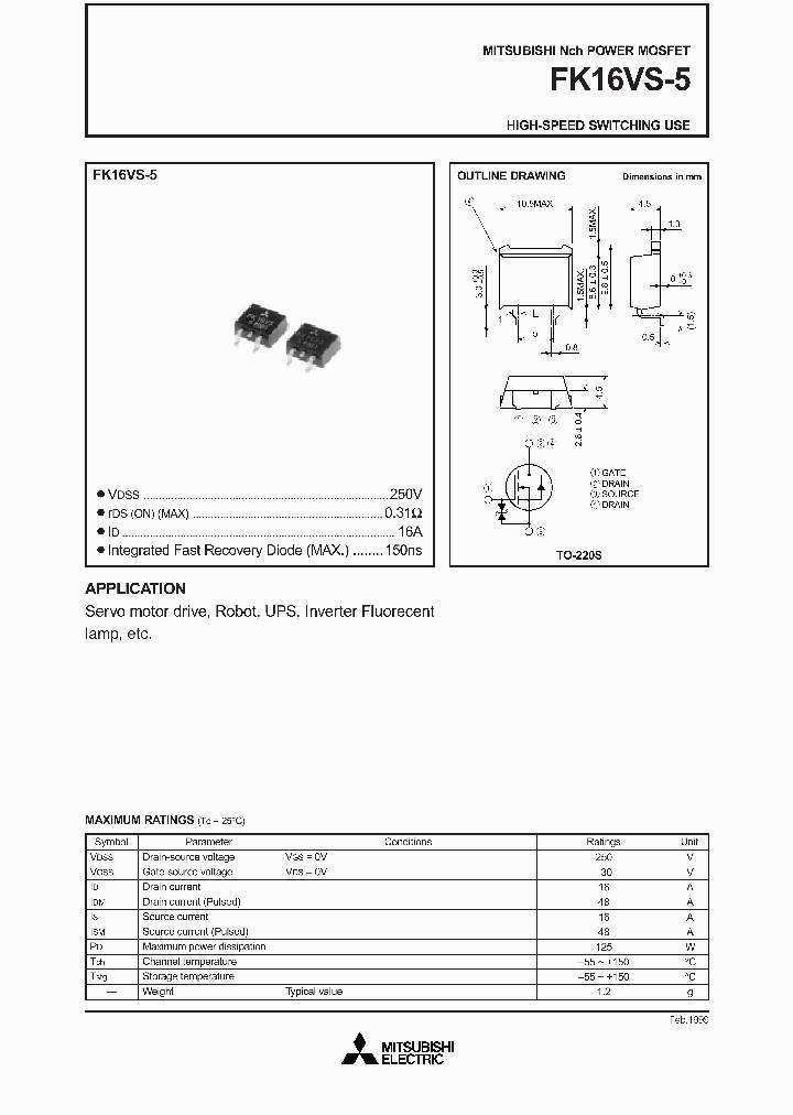 FK16VS-5_1160096.PDF Datasheet