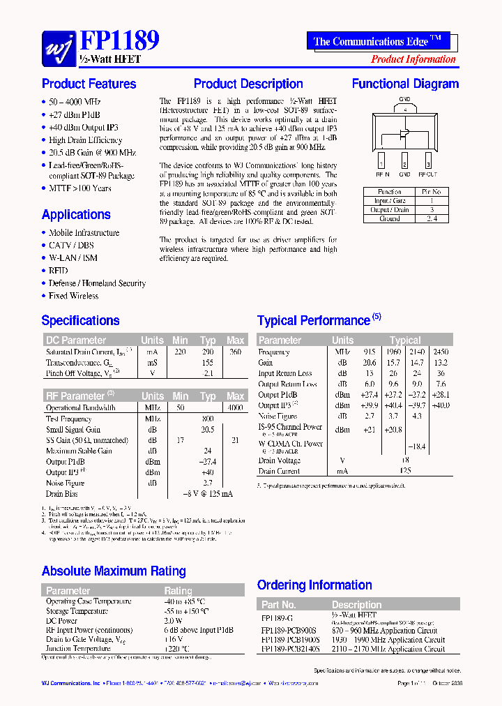 FP1189-G_1110469.PDF Datasheet