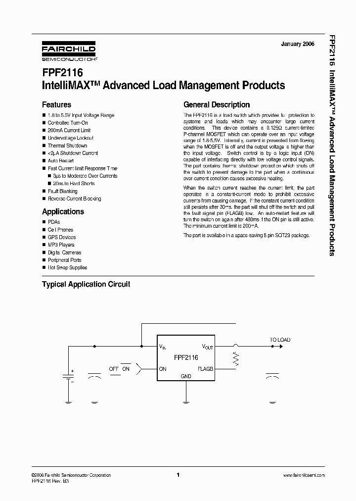 FPF2116_1241360.PDF Datasheet