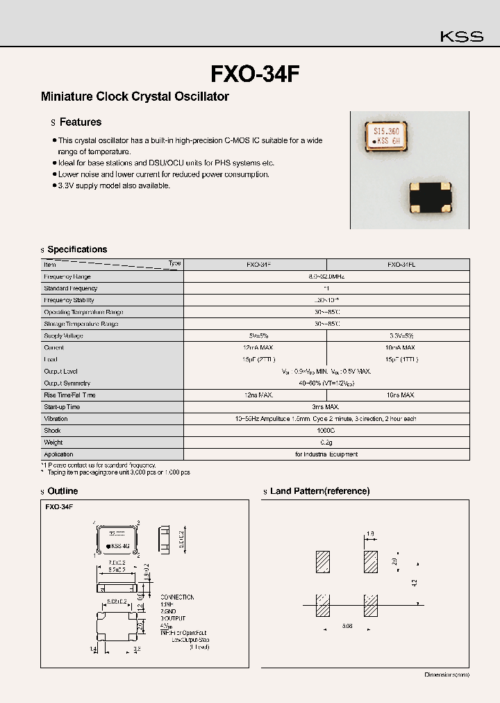 FXO-34FL_1243600.PDF Datasheet