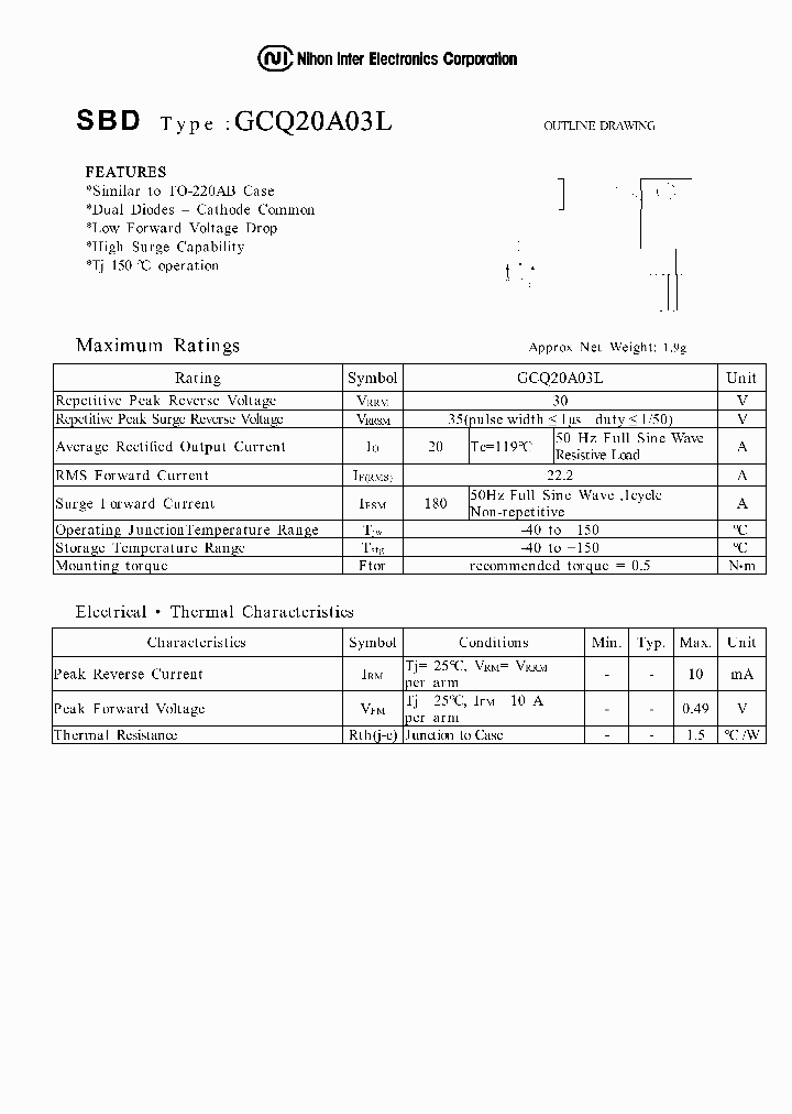 GCQ20A03L_1244419.PDF Datasheet