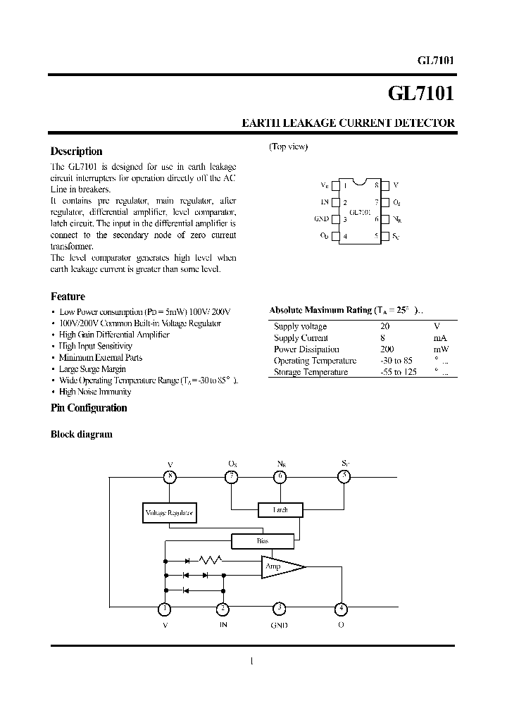 GL7101_1245017.PDF Datasheet