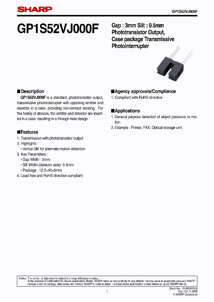 GP1S52VJ000F_1245547.PDF Datasheet