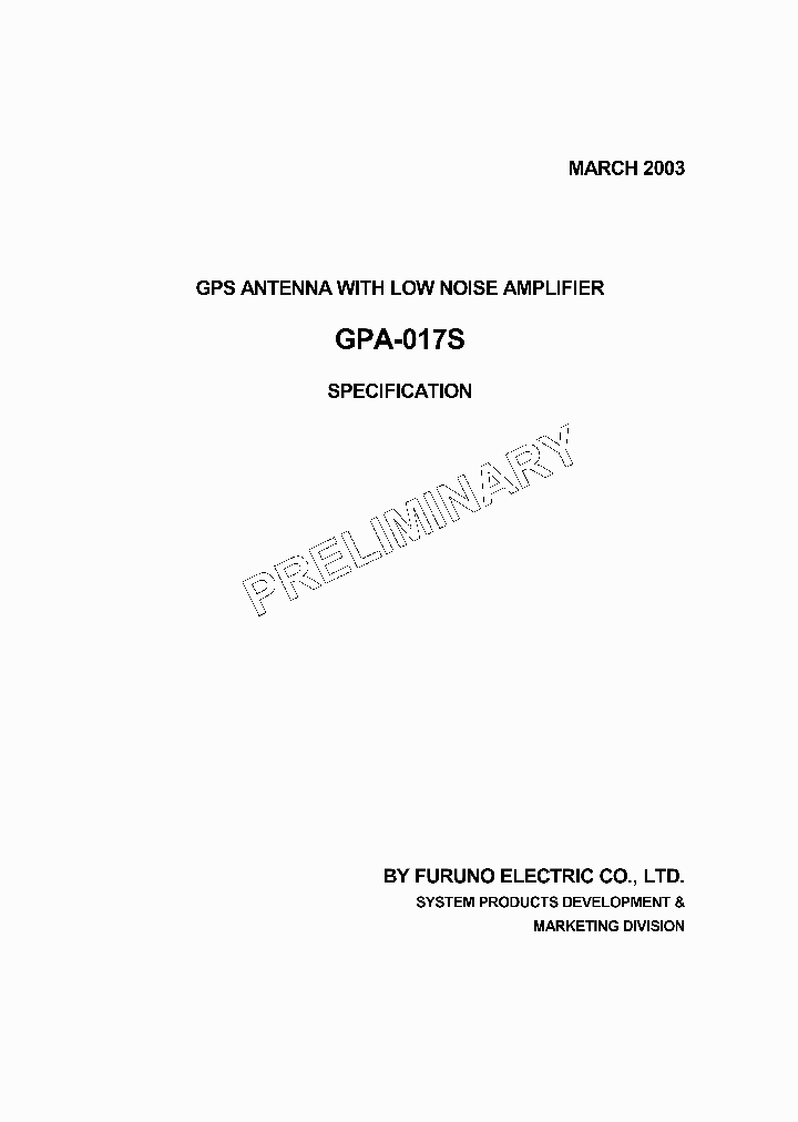 GPA-017S_1245678.PDF Datasheet