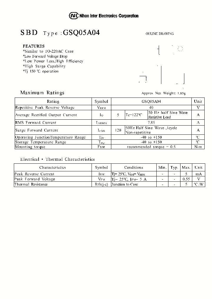 GSQ05A04_1246246.PDF Datasheet