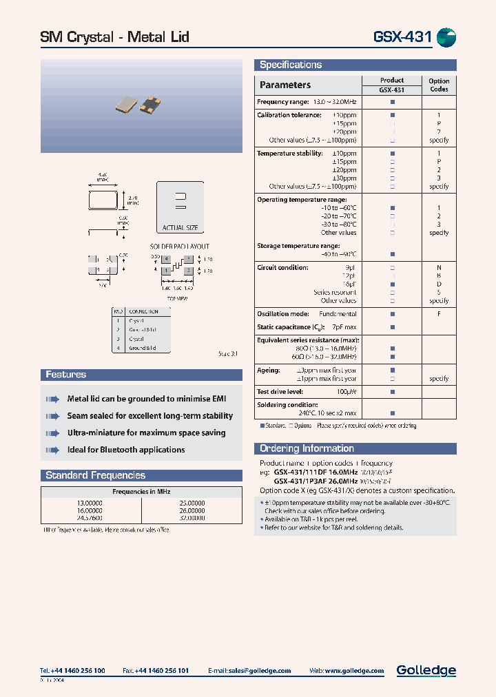 GSX-431_647204.PDF Datasheet