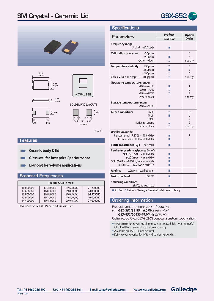 GSX-8525C4S3_648344.PDF Datasheet