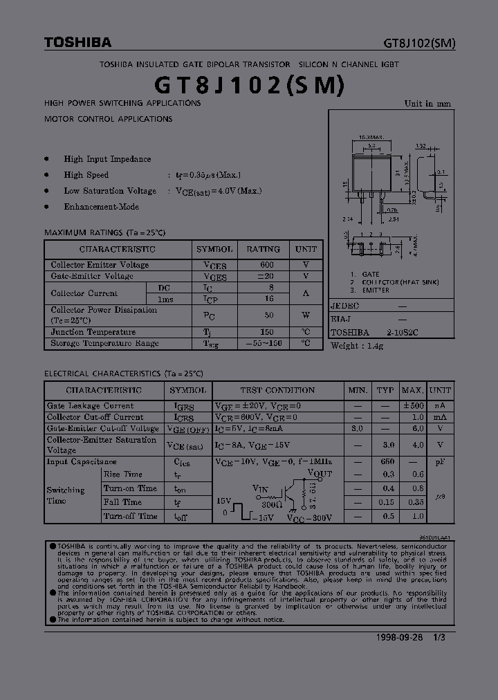 GT8J102SM_1246430.PDF Datasheet