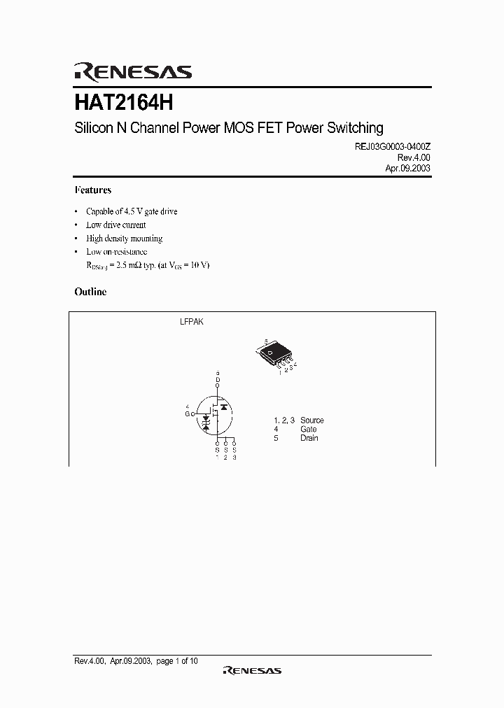 HAT2164H_1175168.PDF Datasheet