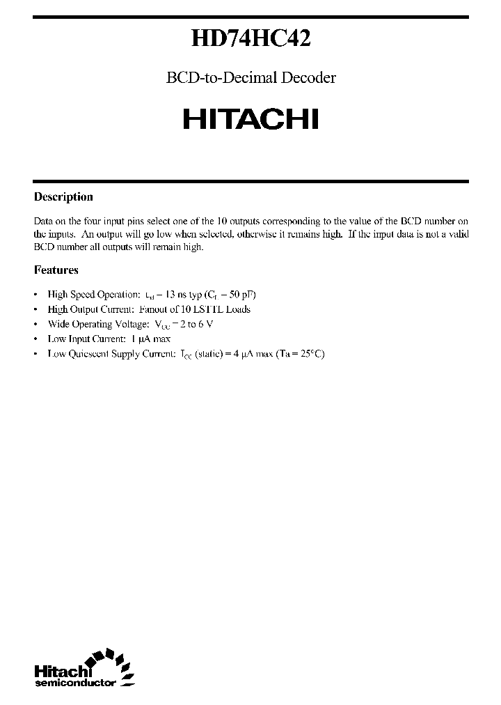 HD74HC42_1109889.PDF Datasheet
