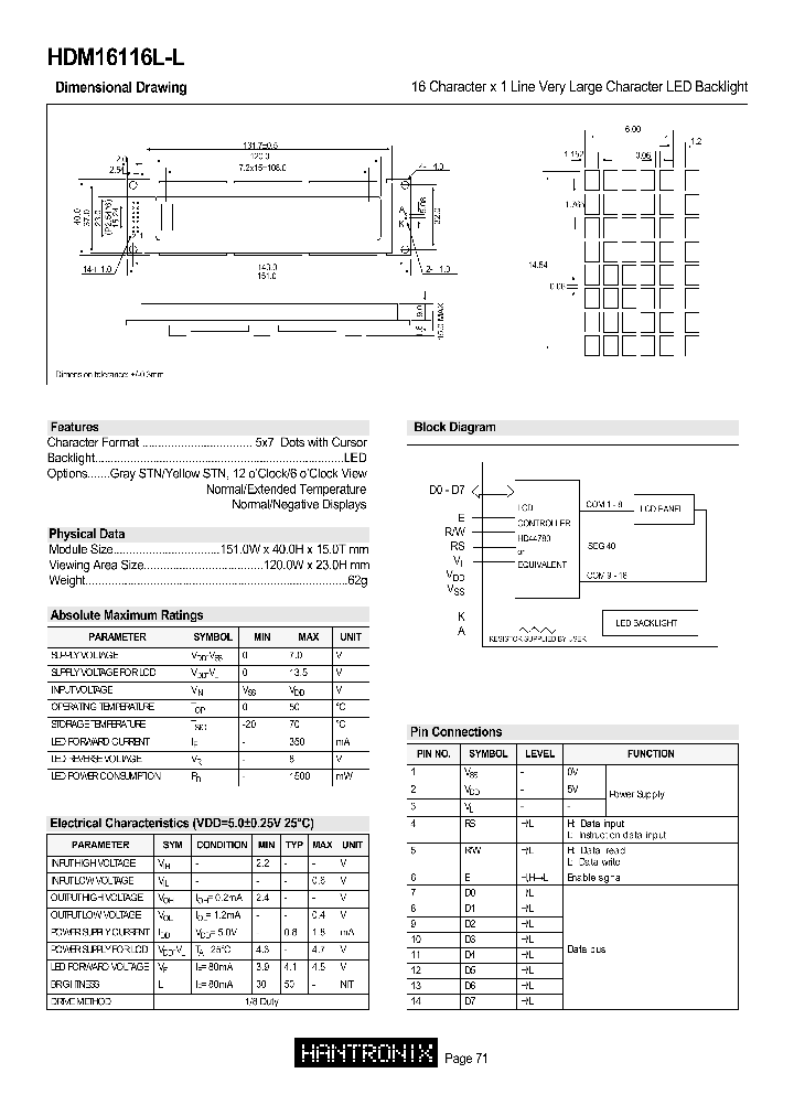 HDM16116L-L_1097108.PDF Datasheet