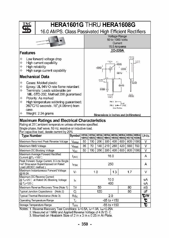 HERA1608G_1249033.PDF Datasheet