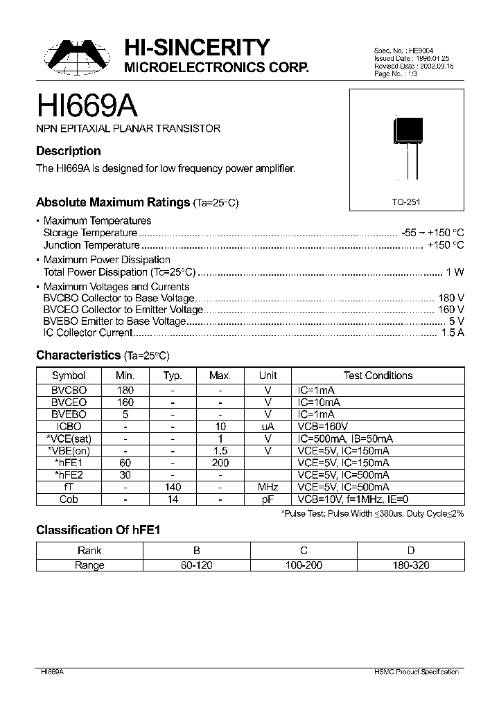 HI669A_1134498.PDF Datasheet