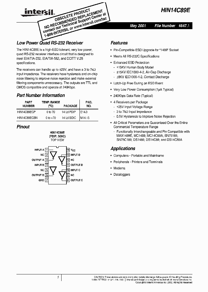 HIN14C89E01_1249908.PDF Datasheet