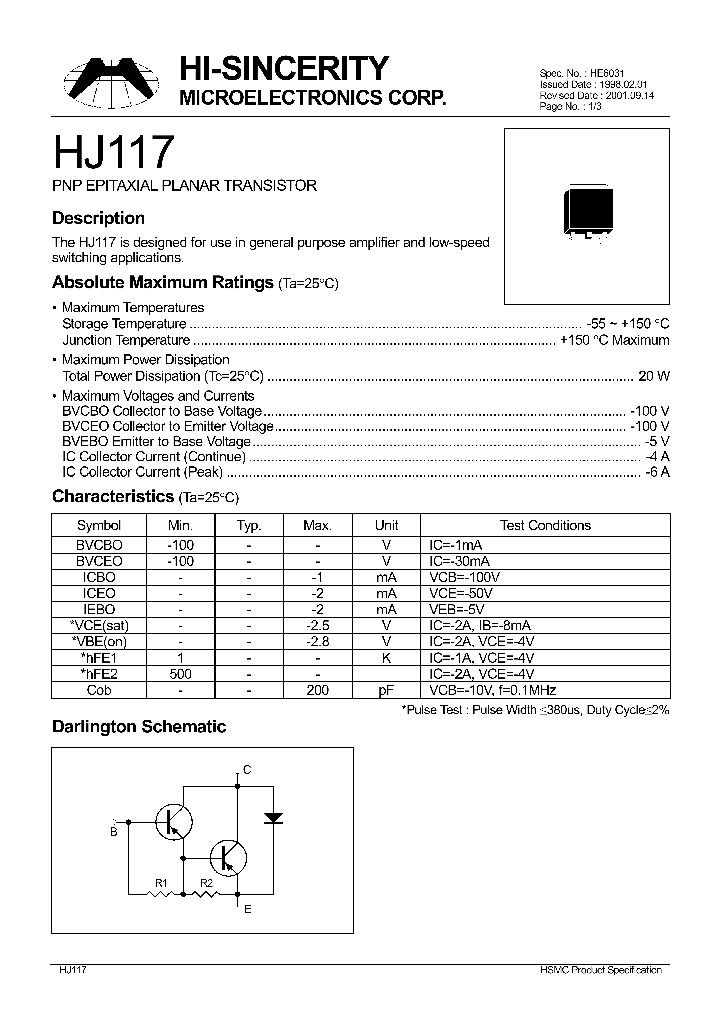 HJ117_1250060.PDF Datasheet