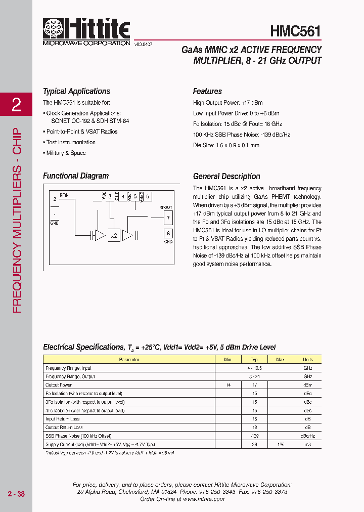 HMC561_1091953.PDF Datasheet
