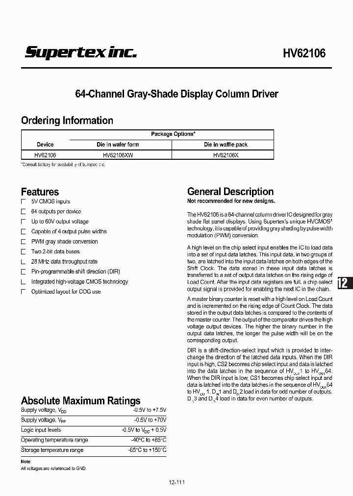 HV62106XW_1252017.PDF Datasheet