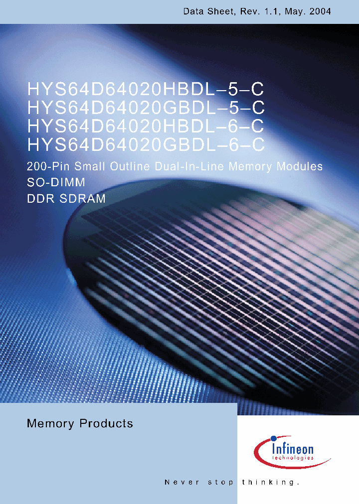 HYS64D64020HBDL-6-C_1252375.PDF Datasheet