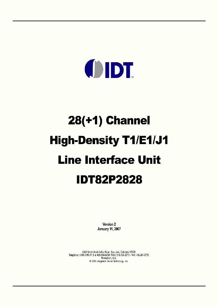 IDT82P2828BH_1060076.PDF Datasheet