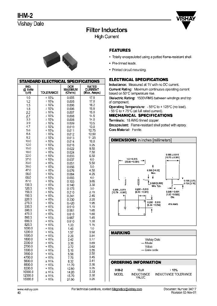 IHM2_1254305.PDF Datasheet Download