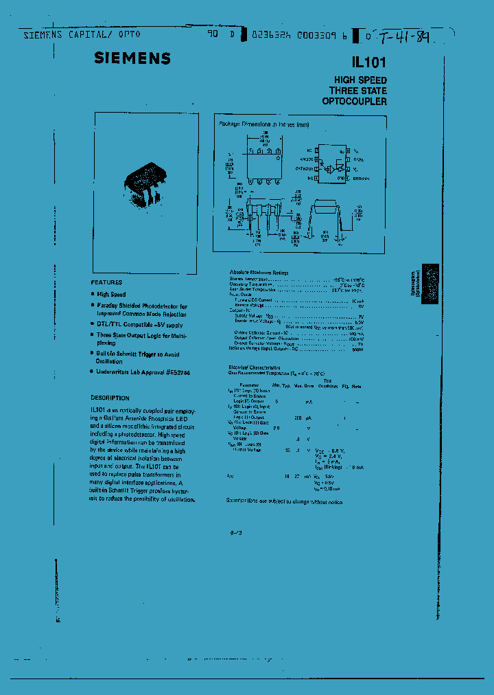 IL101_1254324.PDF Datasheet