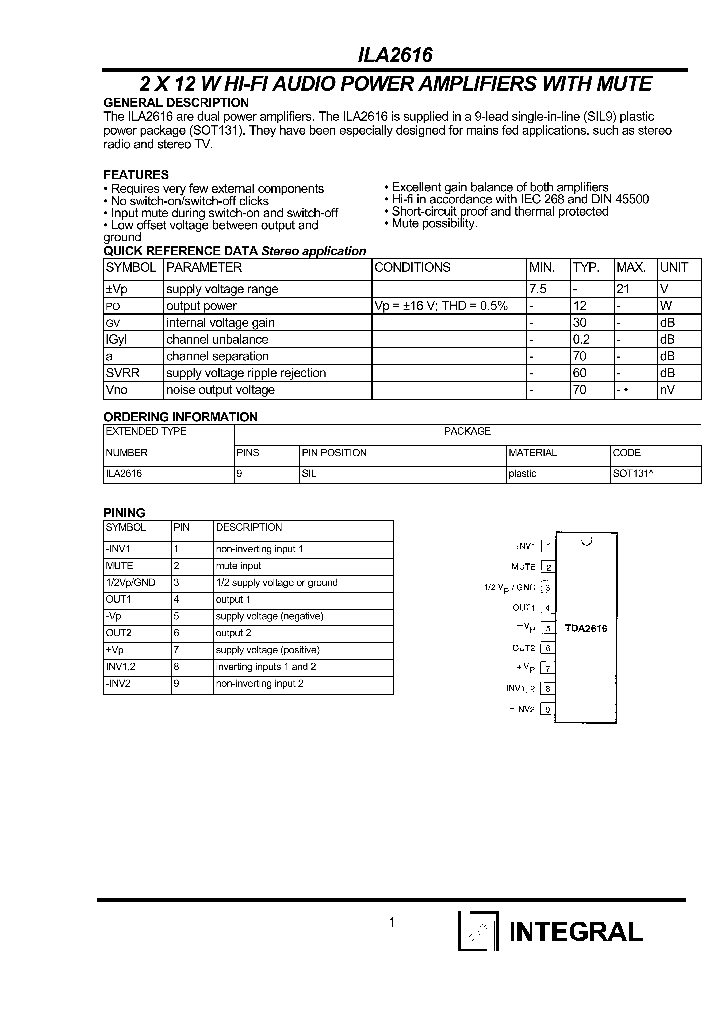 ILA2616_1254433.PDF Datasheet