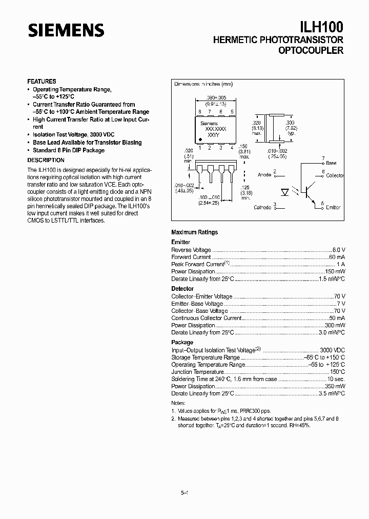 ILH100_1254511.PDF Datasheet