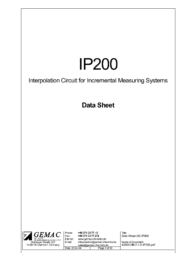 IP200_1255016.PDF Datasheet