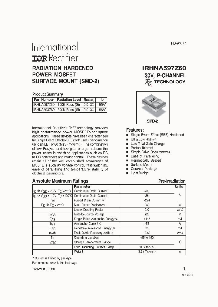 IRHNA597Z60_1256647.PDF Datasheet