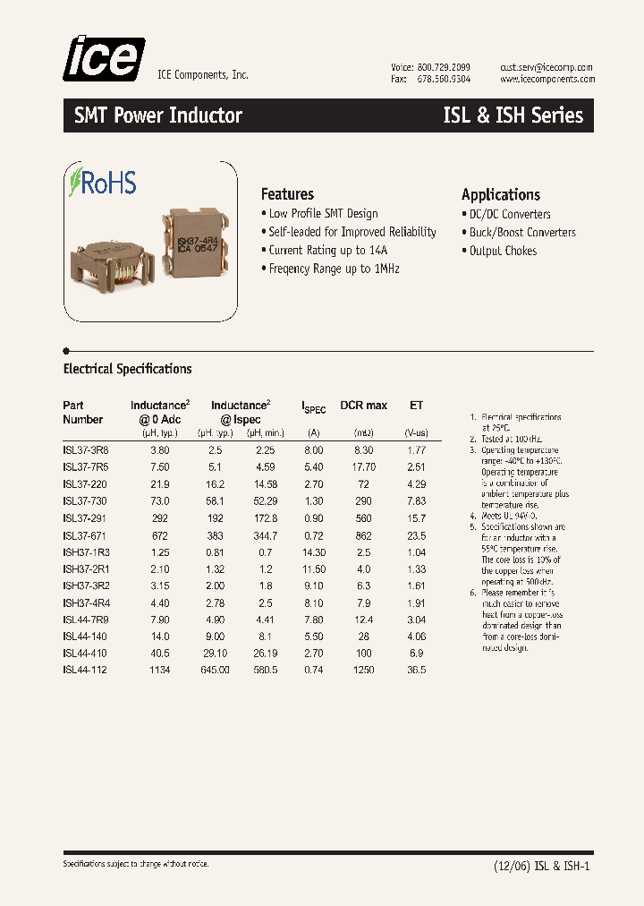 ISL44-7R9_1257370.PDF Datasheet