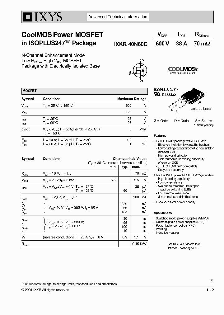 IXKR40N60C_1258203.PDF Datasheet